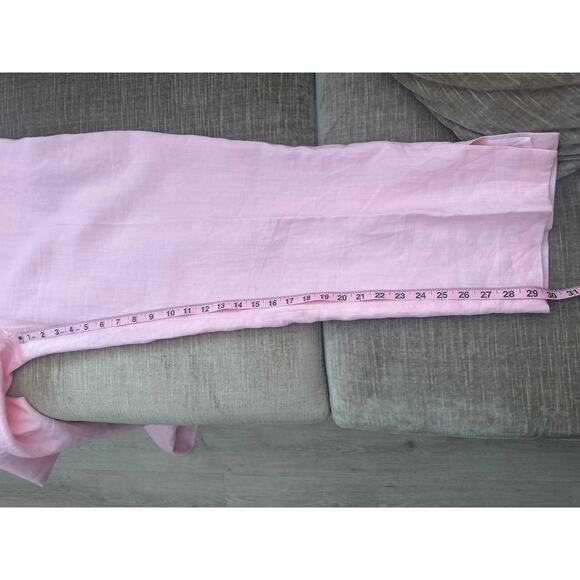 JMP pink Linen Pants Womens size 1X 100% Linen - Picture 6 of 8
